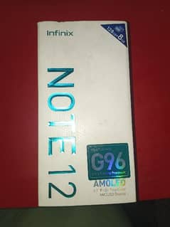Infinix note12 g96 8/128