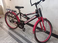 Champion bicycle for sale 6 month use 03087922197