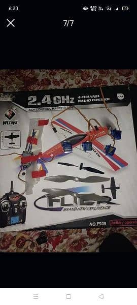 RC 4 channel radio controlled FLIER airplane 6