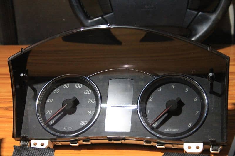 TOYOTA MARK X 180KMPH METER,AC DUCTS AND DASHBOARD SPEAKER COVERS 8