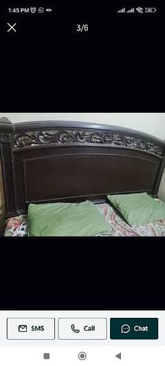 king size double bed with side tables