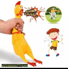 1 pice squawking screaming shilling chicken toy