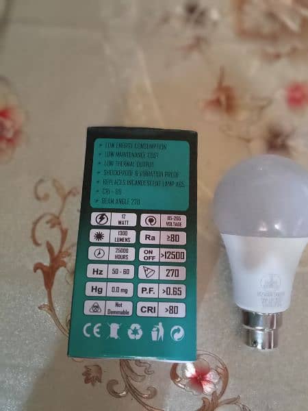 12w LED bulb with 12 month warranty 1