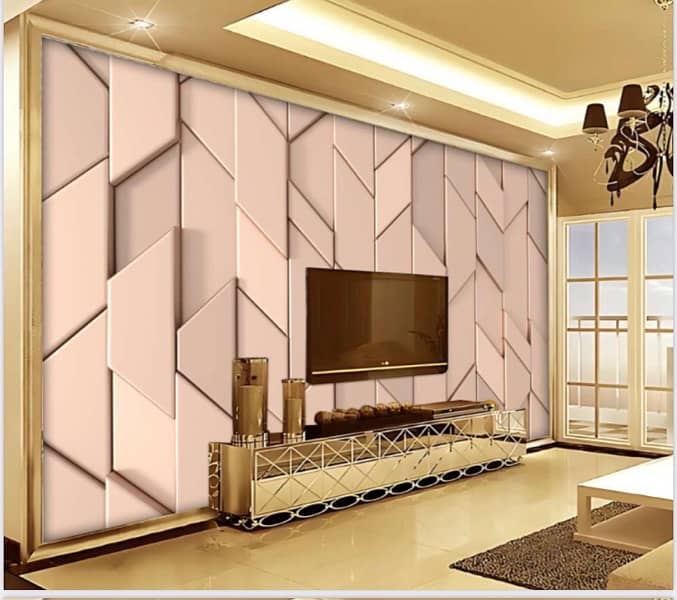 3D Wallpapers pasting install services. 1