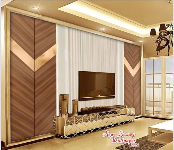 3D Wallpapers pasting install services. 2