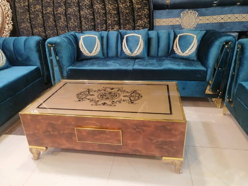 Brand new elegant design 1,2,3 sofa set 1