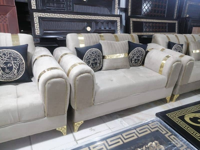 Brand new elegant design 1,2,3 sofa set 18