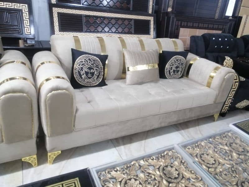 Brand new elegant design 1,2,3 sofa set 19