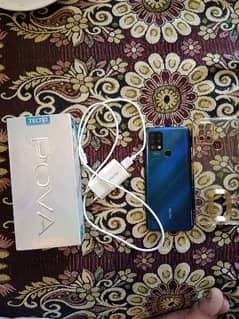 urgent sale need money Tecno pova 6 128 with orgnal Box and charge sth