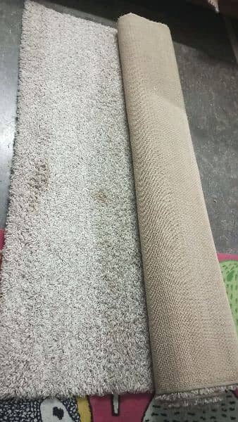shaggy carpet bilkul new condition 10/9 2