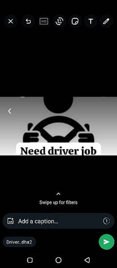 driver available. . part/full. time