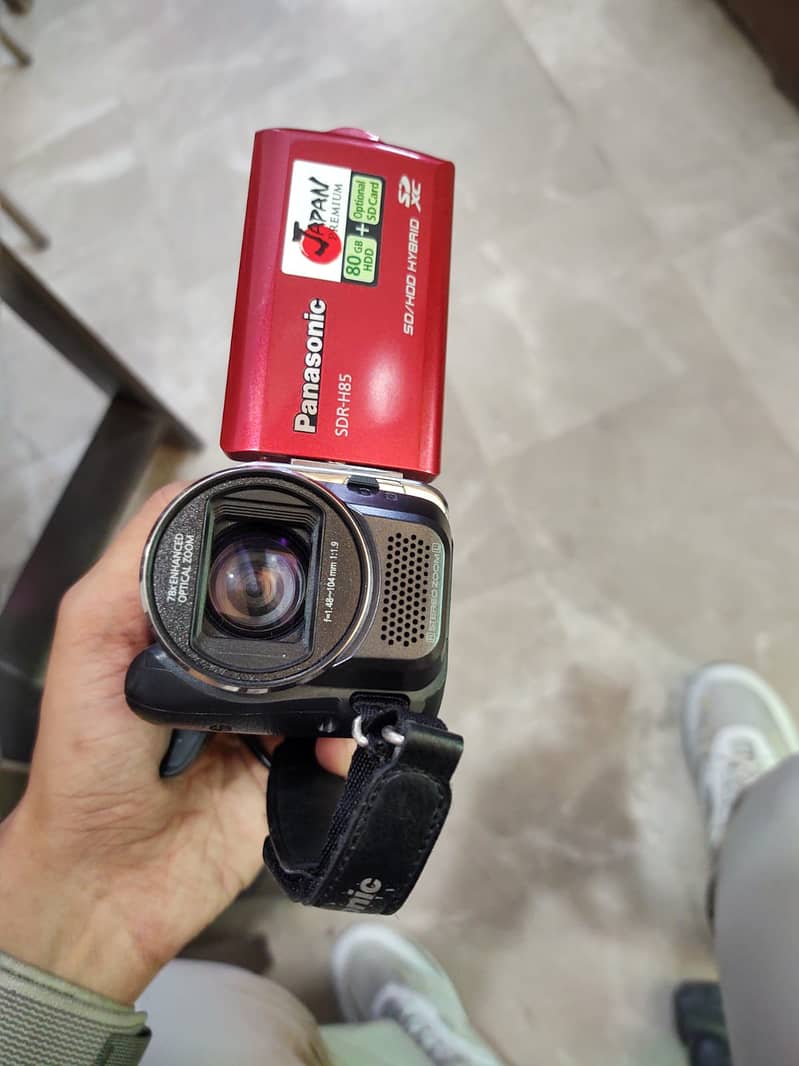 Panasonic SDR-H85 Camcorder With 80GB HDD, X78 1