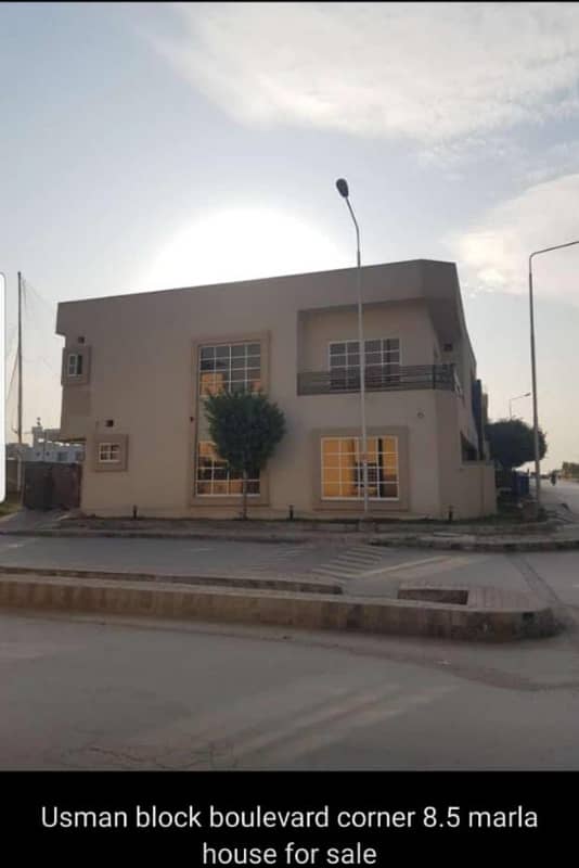 Bahria Town PHASE 8 Usman block corner house for sale 15