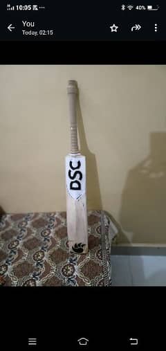 DSC English Willow bat for sale.