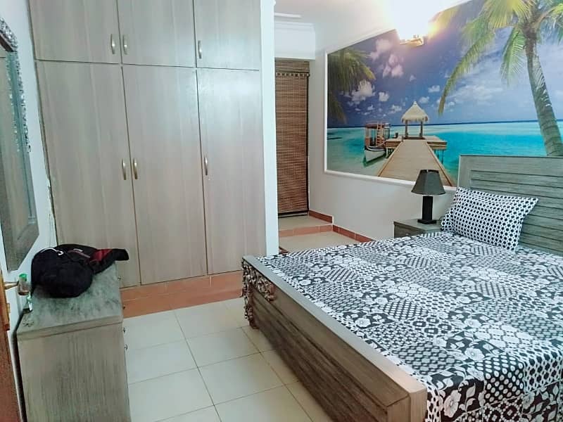 G 11 upper portion 3 bedrooms with attach bathroom 2