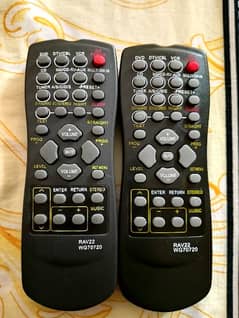 home theater, AV receivers, Amplifier remotes are available