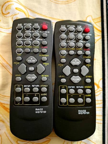 home theater, AV receivers, Amplifier remotes are available 0