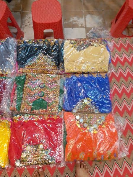 3pc stiched Afghani,Balochi suits are available in retail & wholesale. 4