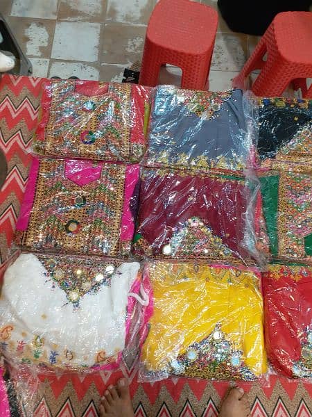 3pc stiched Afghani,Balochi suits are available in retail & wholesale. 5