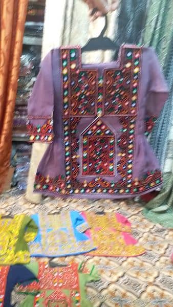 3pc stiched Afghani,Balochi suits are available in retail & wholesale. 15