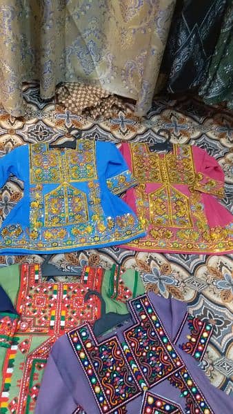 3pc stiched Afghani,Balochi suits are available in retail & wholesale. 19