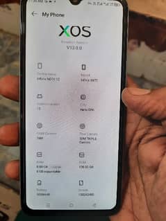 Infinix Note 12 G96 in excellent condition