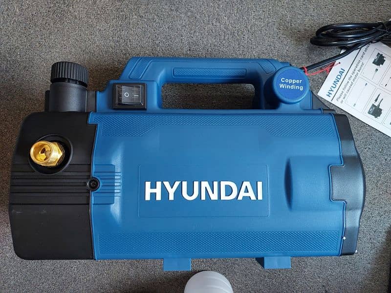 Hyundai Car Pressure Washer  140 Bar 1800W - HPW140-IM Induction Motor 3