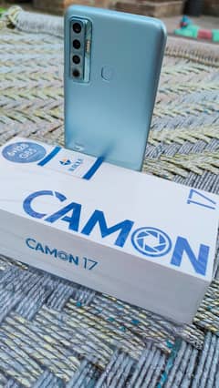 Tecno camon 17 (6GB-128GB) Silver with Box