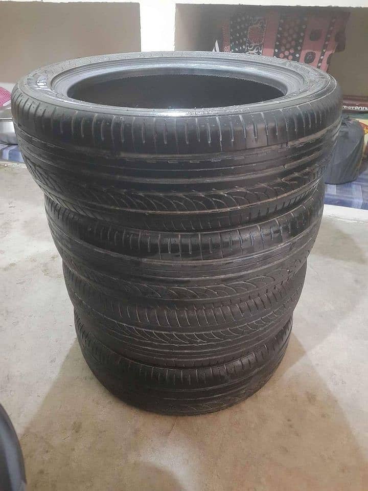 Nankang original tyres 155/60R15 in good condition 3