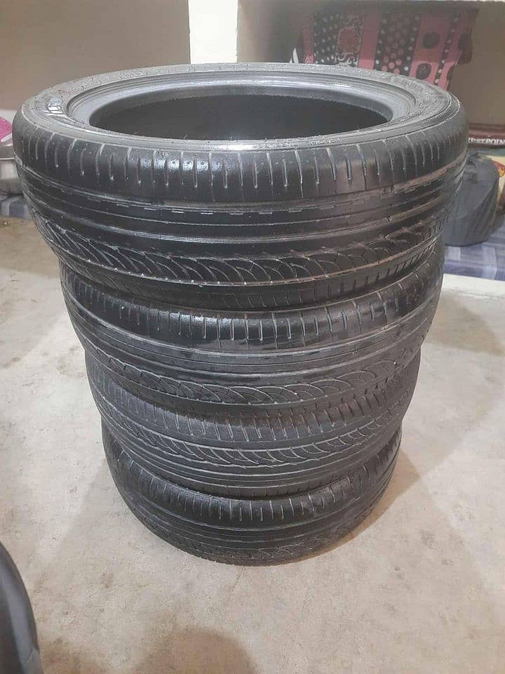 Nankang original tyres 155/60R15 in good condition 4
