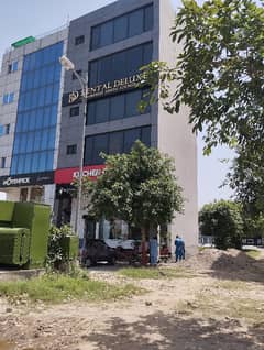 Al Haider real agency offer 8 marla commercial floor available for rent in Dha phase 8