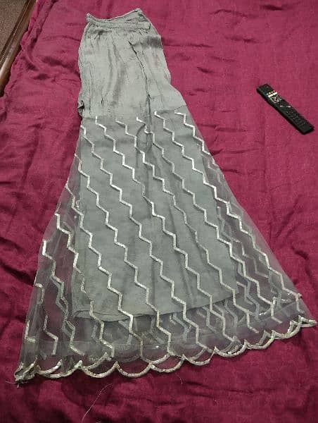 Ready to Wear Grey Color Beautiful Dress 7