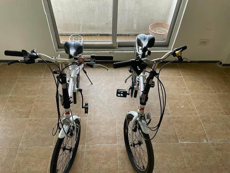 Pair of TRINX foldable Bicycle 3