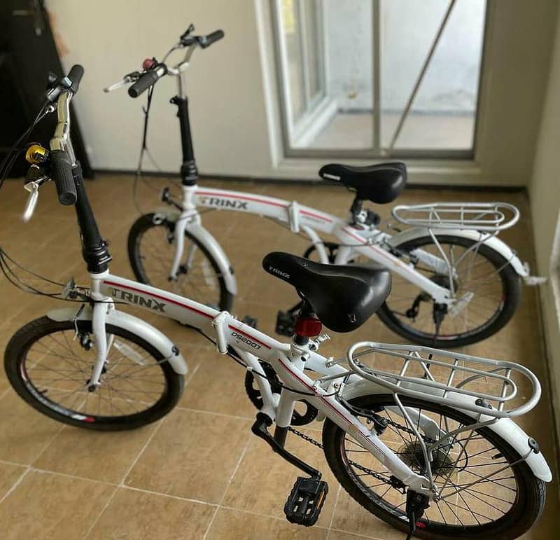 Pair of TRINX foldable Bicycle 4