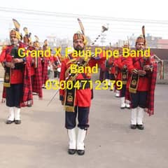 Grand X Fauji Pipe Band. 03004712379