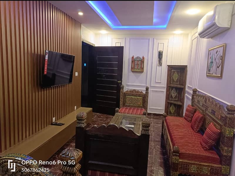 1 Bedroom & 2 Bedrooms Hotel Apartments For Rent Per Day in Bahria Town 2