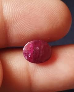 Natural Ruby pigeon blood colour