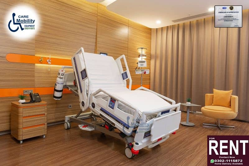 Hospital Bed For Rent Medical Bed On Rent Electric Bed surgical Bed 0