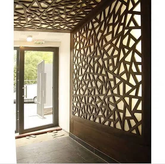 Wooden Work/Wall Decor/Door Designing/3D Roof Work/Interior Decor 0