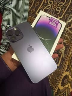 iPhone 14 pro max 256GB purple nonPTA