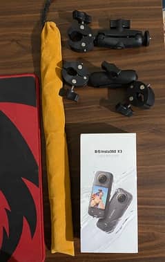Insta360 X3 Brand new with 300m Invisible Selfie Stick.