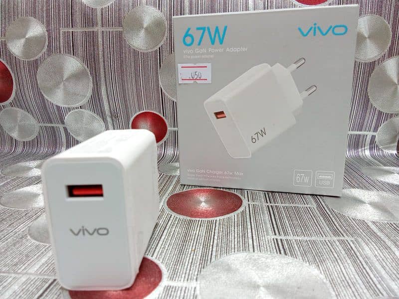 Charger Vivo 67 Watt Fast With Android Cable 3