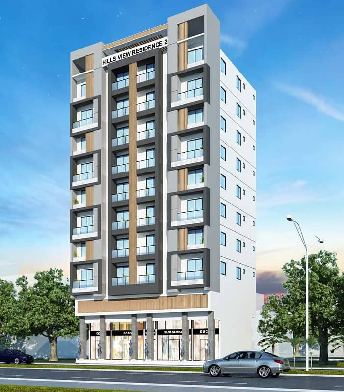 2 Bedroom luxury apartment available for sale 0% Down payment 24 Monthly easy instalment plan in bahria Town Karachi 0