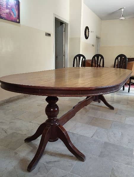 8 seater Dining Table with chairs 4