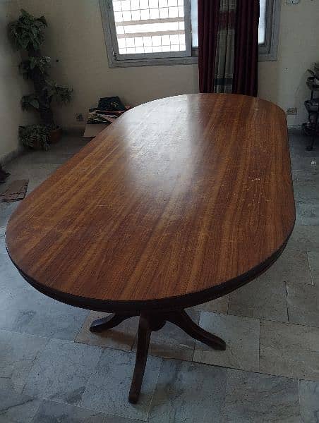 8 seater Dining Table with chairs 6