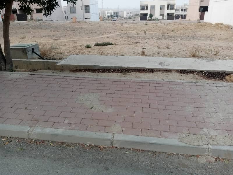 Ali Block plot 125 yards available for sale in bahria town karachi 9
