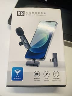 K8 wireless mic for mobile phone