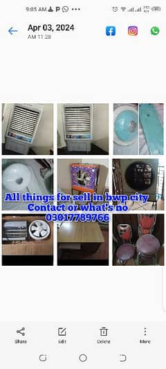 air colour fans table chaier and etc in dp for sell hein