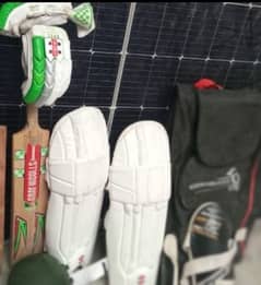 A cricket kit without the bat.