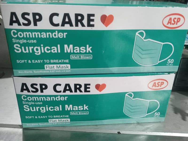 surgical face masks surgical cap and beard masks ASP care 8